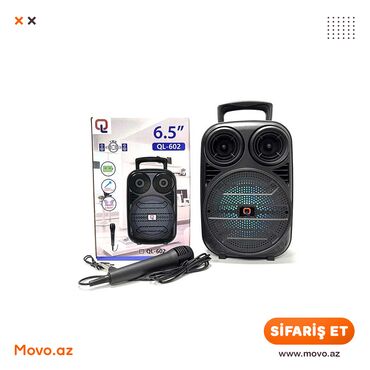 2106 dinama: 🟠 EL-004 | Bluetooth Dinamik Simsiz Portativ QL602 ✅ Batareya tutumu