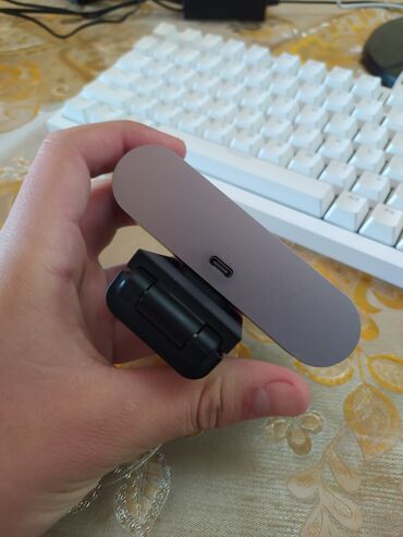 переходник для наушников с микрофоном для ноутбука: Веб камера от Logitech 4к разрешение, проводное подключение в хорошем