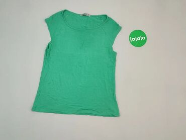 Koszulka S (EU 36), wzór - Jednolity kolor, kolor - Zielony