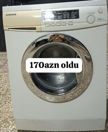Paltaryuyan maşınlar: Paltaryuyan maşın Samsung, 5 kq, İşlənmiş, Avtomat, Qurutma var, Kredit yoxdur, Ünvandan götürmə, Ödənişli çatdırılma