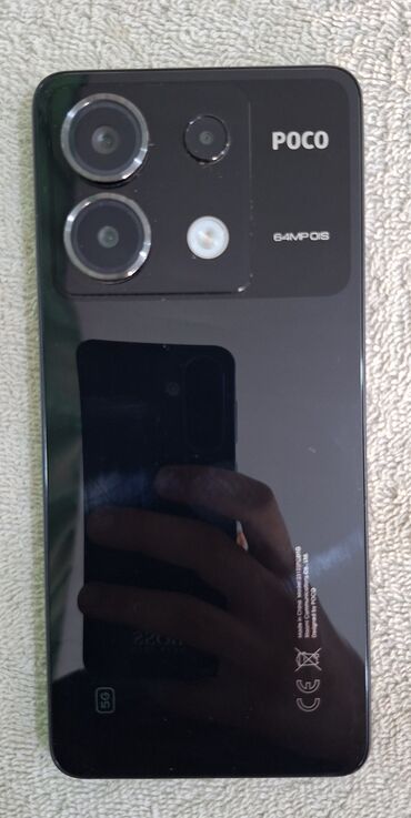 Polo köynəklər: Poco X6, 256 GB, rəng - Qara, Sensor