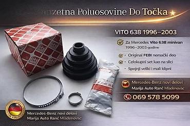 Prenosni sistem: MANZETNA POLUOSOVINE DO TOCKA VITO 638 3 | Manzetna poluosovine do — 4