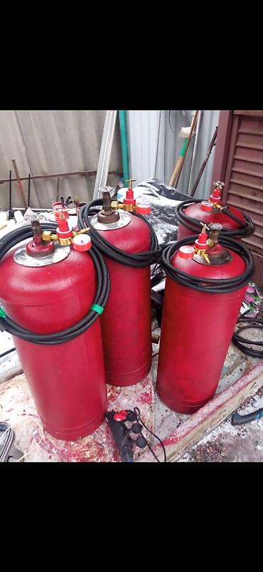 Баллоны для сжиженного газа (пропан) с арматурой. Описание: -