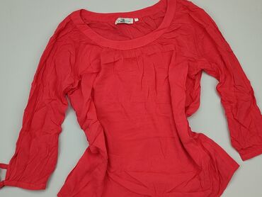 czerwona satynowe bluzki: Блуза жіноча, M, стан - Хороший