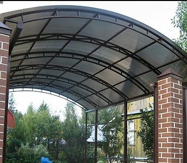 Сварка: Навесы поликарбонат. сотовый поликарбонат,профилированный — 8