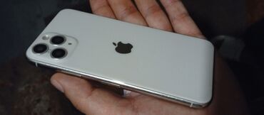 айфон 11 про бу бишкек: IPhone X, 64 ГБ, Белый, Защитное стекло, Чехол, 100 %