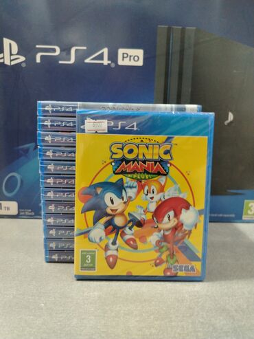 call of duty ps4: Ps4 üçün sonic mania plus oyun diski. Tam yeni, original bağlamada