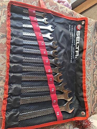 lazer acar: SELTА 12‑parça açarlı kombinə açar dəsti - Brend: SELTA Professional — 1