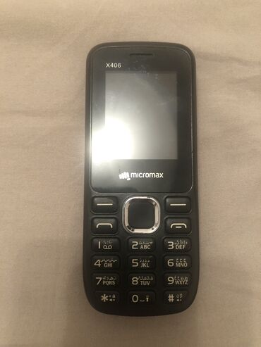 semkir telefon satisi: Micromax X406 satilir.Islekdir,tek batareyasi yoxdur,2sim kartlidir
