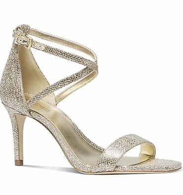 Босоножки, сандалии, шлепанцы: Босоножки, 35, 35.5, Michael Kors, Новый, цвет - Золотой, Самовывоз — 2