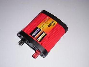 Pretvarači napona: Pretvarač napona 12V DC na 220V AC – 500W Karakteristike: - — 6