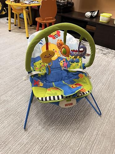 шезлог: Детский шезлонг Fisher-Price Soothe ‘n Play Bouncer - Модель — 3