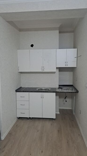 Təmir işləri: Salam. Uzun müddətli kirayə verilir. Yeni 14 mərtəbəli binanın 1-ci — 10