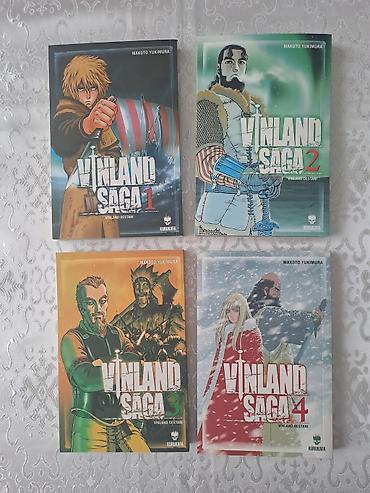 **Vinland Saga manga dəsti – 1, 2, 3 və 4-cü cildlər** Makoto