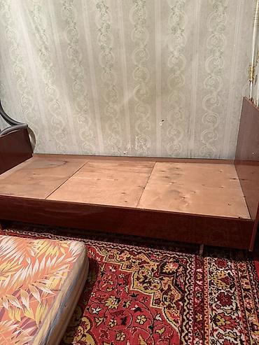 Мебель: Односпальная кровать с матрасом - Размер спального места — 4