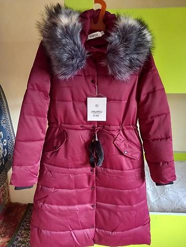 pull bear: Пуховик, По колено, Китай, С капюшоном, 3XL — 3