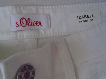 Farmerke: St.Oliver bele pantalone, model Isabell skinny fit, predivne, nogavice — 2