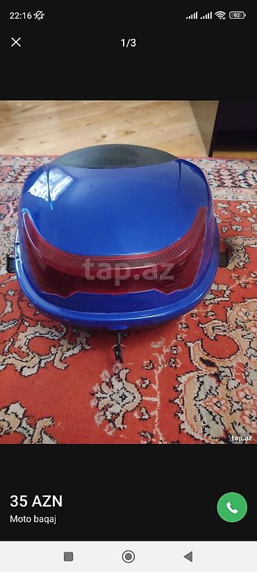 Ehtiyat hissələri: ZIGZAG moto baqaj - Növ: arxa üst baqaj qutusu (top case) - Rəng — 1