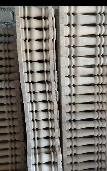 Məhəccər balyansları: Məhsul: Daş balyustrada və sütun elementləri Təsvir: - Təbii daşdan — 23