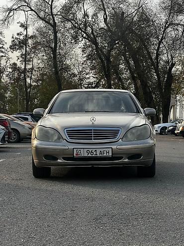 mersedes e class: Mercedes-Benz S-Class: 2002 г., 5 л, Автомат, Бензин, Седан — 1