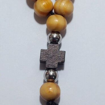 Ostali nakit: Ručno izrađena brojanica od maslinovog drveta Zagrli toplotu prirode i — 8