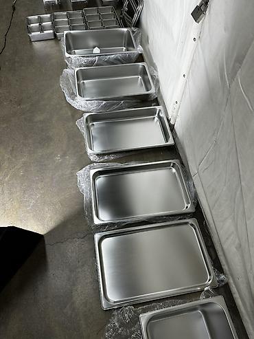 Другая посуда и кухонный инвентарь: Гастроемкости из нержавеющей стали с крышками - Форматы GN: 1/1, 1/2 — 20