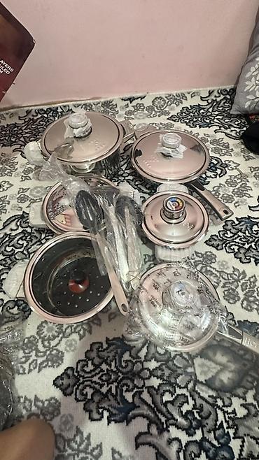 Наборы посуды: Набор посуды 20 предметов HOFFNER (Professional Cookware Set) - — 1