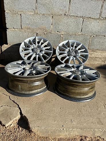 Диски: Литые Диски R 14 Volkswagen, Комплект, отверстий - 5, Новый — 4