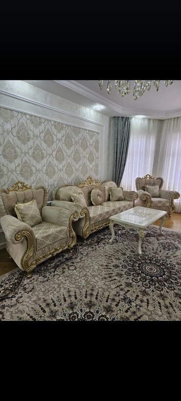 Sifarişlə divanlar: Künc divan, Qonaq otağı üçün, Parça, Bazalı, Açılan, Kitab — 16