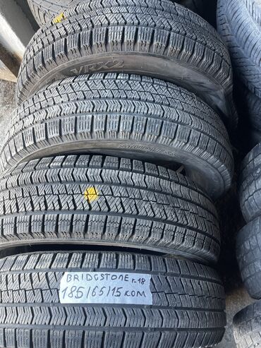 Шины: Шины 185 / 65 / R 15, Зима, Б/у, Комплект, Легковые, Япония, Bridgestone