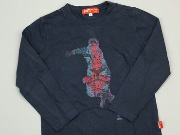 sweterki recznie robione dla dzieci: Bluza, 5-6 lat, 110-116 cm, stan - Dobry