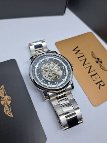 baki saat: Новый, Наручные часы, цвет - Серебристый
