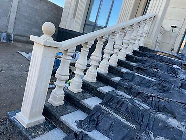 Фасадные плиты Сары-Таш (Травертин): Все виды балясины с доставкой до дома примой из завода а также все — 6