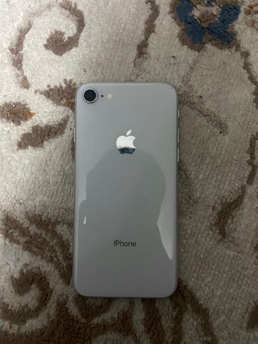 iphone 4 цена в бишкеке: IPhone 8, Б/у, 256 ГБ, Белый, Зарядное устройство, Защитное стекло, 100 %