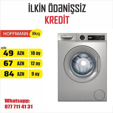 Paltaryuyan maşınlar: Paltaryuyan maşın Vestel, 7 kq, Yeni, Avtomat, Qurutmasız, Kredit var, Pulsuz çatdırılma, Rayonlara çatdırılma, Ünvandan götürmə — 9