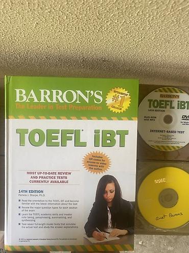 diska: Barron’s TOEFL iBT – 14-cü buraxılış (kitab + disk) Məzmun və — 1