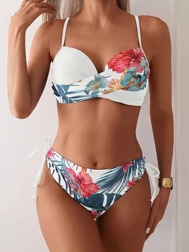 torbe na rame replay: XL (EU 42), Polyester, Floral, color - White