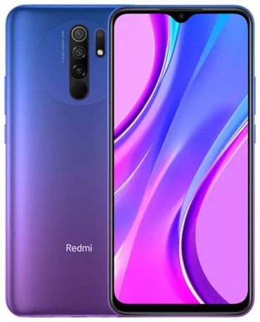 redmi 9 kontakt home: Xiaomi Redmi 9, 64 GB, rəng - Göy, 
 İki sim kartlı, Face ID, Düyməli