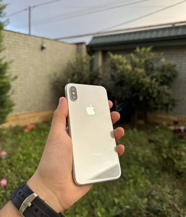 чехол iphone 6s: IPhone X, 64 GB, Ağ, Face ID