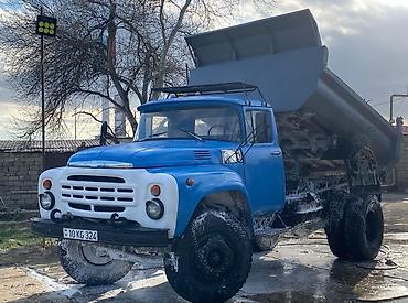 changan sarj aparati: ZIL 130 tipli dump yük maşını - Korpus: mavi kabin, ağ ön panel; — 4
