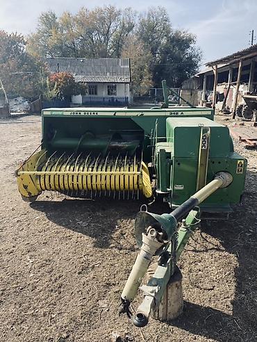 ПРЕСС-ПОДБОРЩИК ТЮКОВЫЙ JOHN DEERE 342A - Тип: прицепной