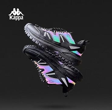 kappa: Мужские кроссовки, 42, 41, 41.5, Kappa, Новый, цвет - Черный, Платная доставка, Самовывоз — 1