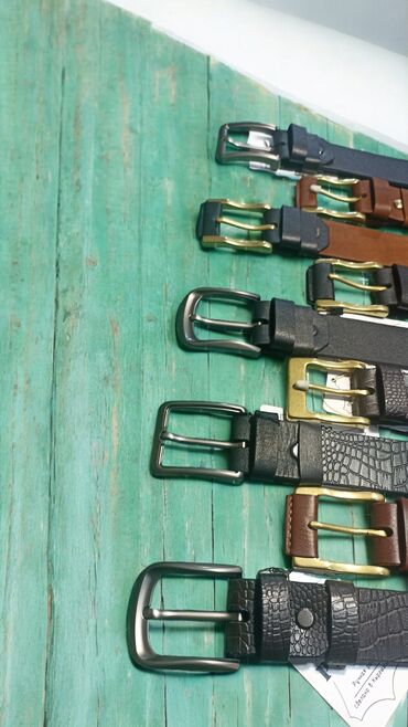 Ремни и пояса: Ремень из натуральной кожи. Толщина 3-4 мм. Длину подберем — 18