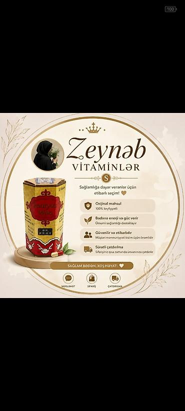 Vitaminlər və BAƏ: Zeynəb Vitaminlər – Samyun Wan kapsulları Məhsul: Samyun Wan bitki — 1