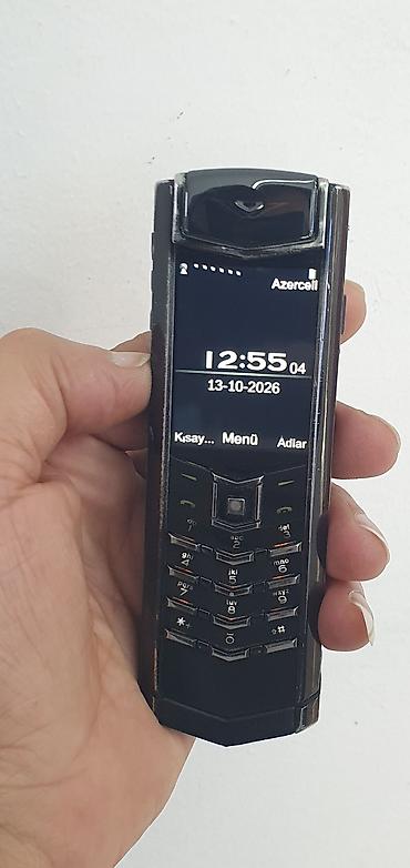 Mobil telefon və aksesuarlar: Vertu 4 GB, rəng - Qara, Düyməli — 4