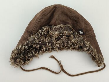 czapka brązowa: Hat, 4-5 years, condition - Good