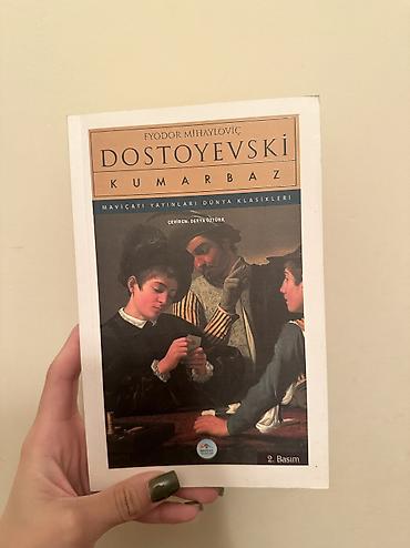 classi: Məhsul: Kitab – “Kumarbaz” (Fyodor Mihayloviç Dostoyevski) Nəşriyyat — 1