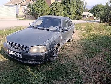 аваринные машины: Hyundai Accent: 2003 г., 1.5 л, Механика, Бензин, Седан — 3