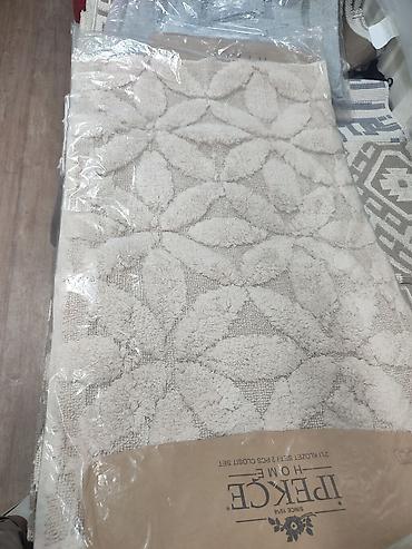 туалете: Набор ковриков для ванной Ipekce Home / MACO Cotton 0.6×1=0.5×0.6 - — 2