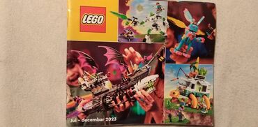 kolica za lutke polovna: Lego katalog jul-decembar 2023. 132 str. srp. ocuvan